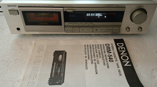 Denon drm 540 kassettendeck - denon, drm-540