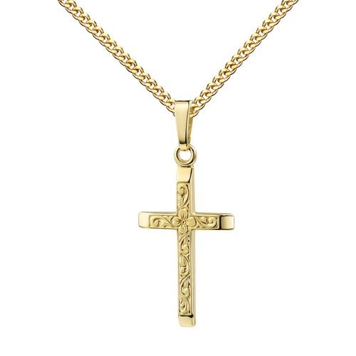 Goldkreuz anhänger gold 585 - gold,