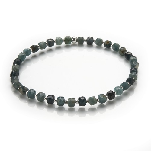 Turmalin armband blau - armband,
