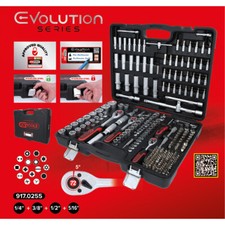 KS TOOLS  1/4"+3/8"+1/2"