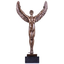 BRONZESKULPTUR Ikarus