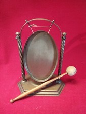 Antiker Bronze/Messing Klang Teller MEDITATIONS GONG Yoga Ayurveda Zen Rar (981)