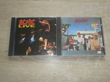 AC/DC 2 CD Musik Sammlung Live + Dirty deeds Done Dirt Cheap + Back In Black +..