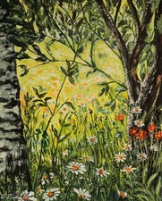 Eigenes Acrylbild. Leinwand