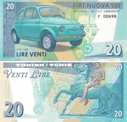 Gabris fantasy banknote - gabris,