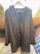 Edle Damenjacke In Wildlederoptik Mit Taschen Vintage Gr 42