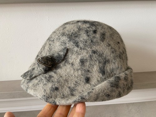Angora filz damen hut - filz,