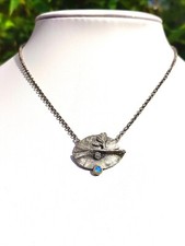 Opal Collier - 835 Silber +