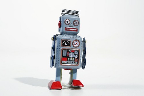 Blechspielzeug roboter - *,