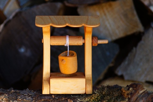 Brunnen holz - brunnen, dekoration