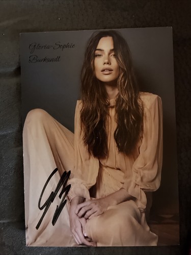 Autogrammkarte gloria sophie - autogrammkarte,