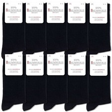 Occulto Herren 100% Baumwollsocken 10-20er Pack (Modell: Ingo)