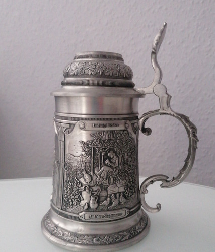 Bierkrug frieling zinn motive - bierkrug/frieling, zinn/motive