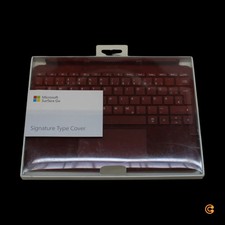Microsoft Surface Go Signatur-Hülle Tablet Notebook Tastatur Keyboard Mohnrot  