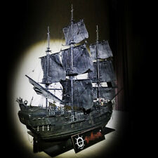 Segelschiff Nautisches Piratenschiff Modellschiff Holz Maritime Dekoration 80cm