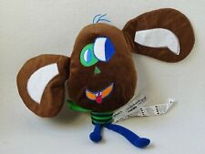 Ikea Hund SAGOSKATT braun bunt große Ohren Stofftier Kuscheltier (T188)