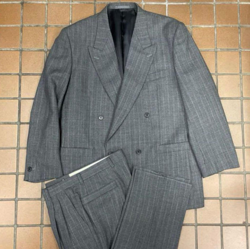 Vintage zweireiher wollanzug - vintage,