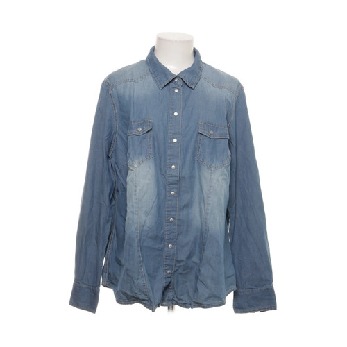 Maxi blue jeanshemd - blue.,,