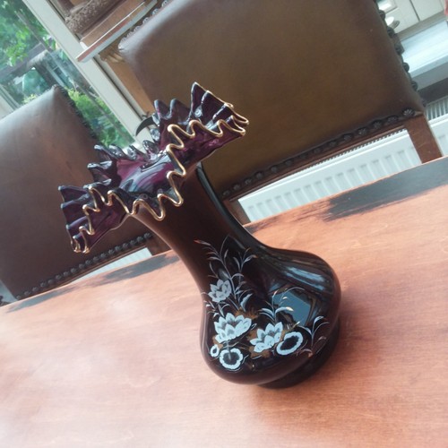 Böhmische vase glas - böhmische,