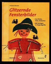 Glitzernde Fensterbilder aus