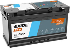 Starter battery EXIDE EL1000