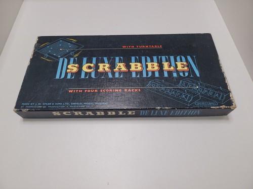 Scrabble deluxe edition mit - scrabble,