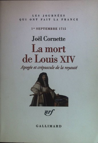 Mort louis xiv - la,