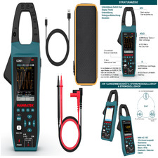 Akku-PowerMeter | 600A Strommessung | 1000V Spannungserkennung