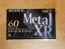 Tonband Cassette Sony Metal XR