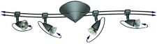 Nice Price Nice Price Schienensystem 4x20W GU5,3 Alu matt 230/12V 80VA Metall
