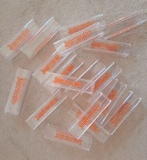 18 x Jägermeister 2cl Shot Kurze Acryl - Stamperl Reagenzglas