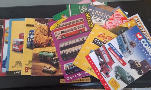 Corgi toys katalog konvolut - toys,