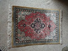 Brücke Perserteppich Seidenteppich Ghom NP 2750DM 80x50