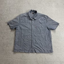 LEVIS Sta Prest Hemd Jeanshemd Shirt Gr XL Jeans Western Denim Cowboy 14710 Blau