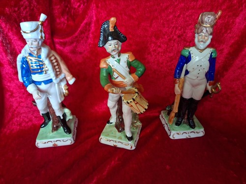 Porzellan figuren soldaten - 3,