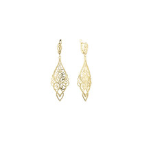 Damen Ohrringe  14K