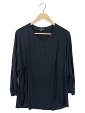 OSKA Schlupf-Bluse Damen Bluse Gr. DE 36 schwarz Casual-Look