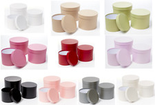 Symphony Lined Oasis® Blumen Hutschachteln 3er Set versch. Farben/Stil Floristik 