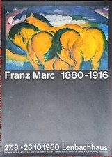 Poster Plakat - Franz Marc -