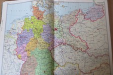 Westermanns Hausatlas von 1958 - 134 Farbfotos aus aller Welt, div. Karten