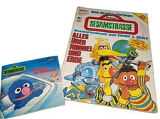 Sesamstrasse Hefte 80er Grobi Kult Bastei Ernie Bert Antwortenbuch Weltraum 1986