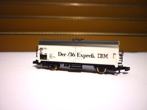 Werbewagen ibm der express - der, 36