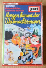 Hörspielkassette MORGEN KOMMT DER WEIHNACHTSMANN (Europa) Weihnachten Advent MC