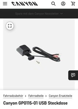 CANYON USB Steckdose