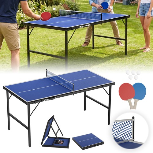 Faltbarer tischtennistisch 153 - faltbarer,