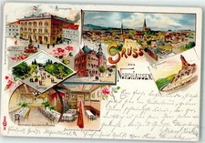 13488883 - 5500 Nordhausen Kornmarkt Rathaus Kyffhaeuser Gasthaus Hackerbrau