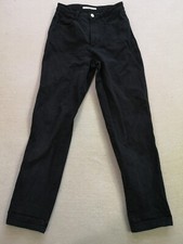 MAC Damen Schwarz Kelly Denim Boyfriend Jeans Größe 36 L 30 guter gebrauchter Zustand