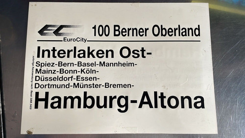 Eurocity 100 101 - 100,