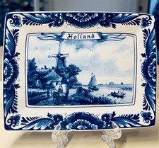 Delft Blue Holland Wandteller