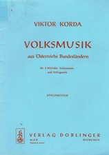 Noten Volksmusik aus